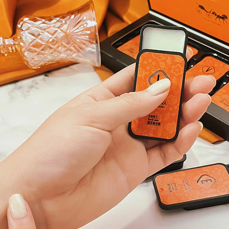 4PCS Solid Perfume Set – Floral & Fruity Long-Lasting Fragrance, Portable (Gift & Daily Use)
