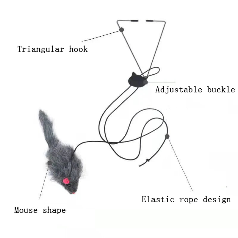 ActiveClaw: Auto-Play Door Hanger for Cats