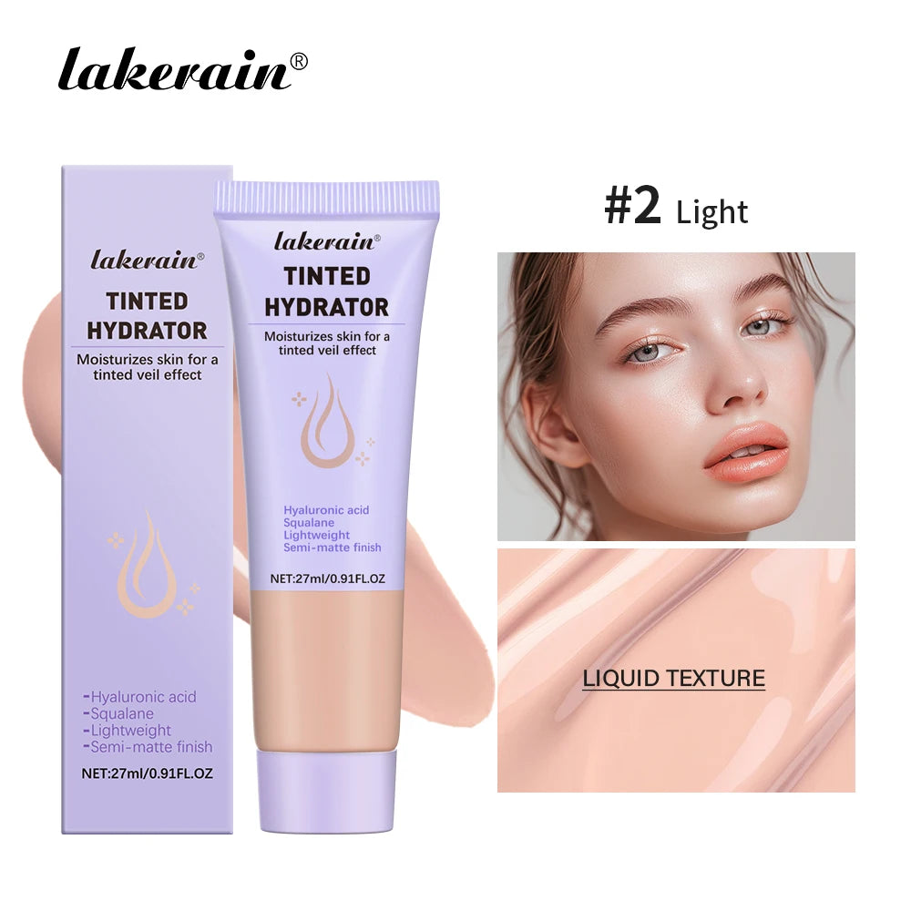 Lakerain Tinted Hydrator – Moisturizing Foundation with a Semi-Matte Finish (27ml)
