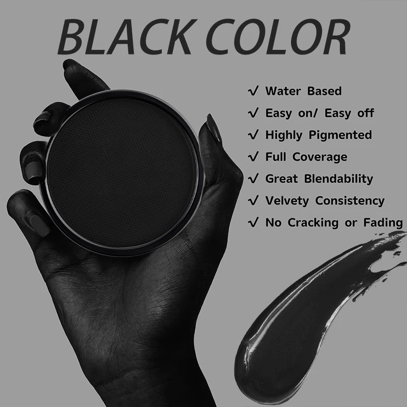 6 Colors Water Activated Face & Body Paint Kit – Non-Toxic Makeup