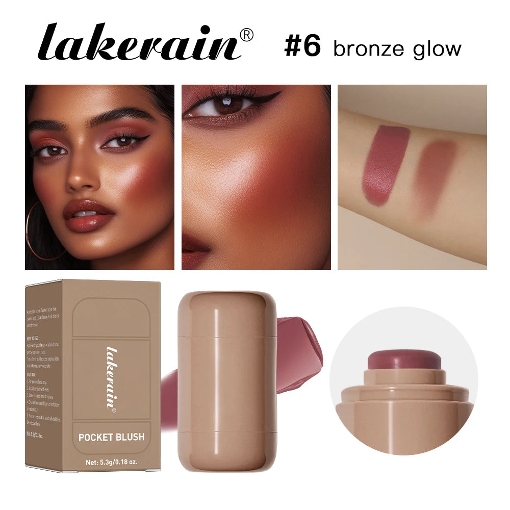 Lakerain Multi-Stick: 3-in-1 Cheek, Lip & Contour Tint