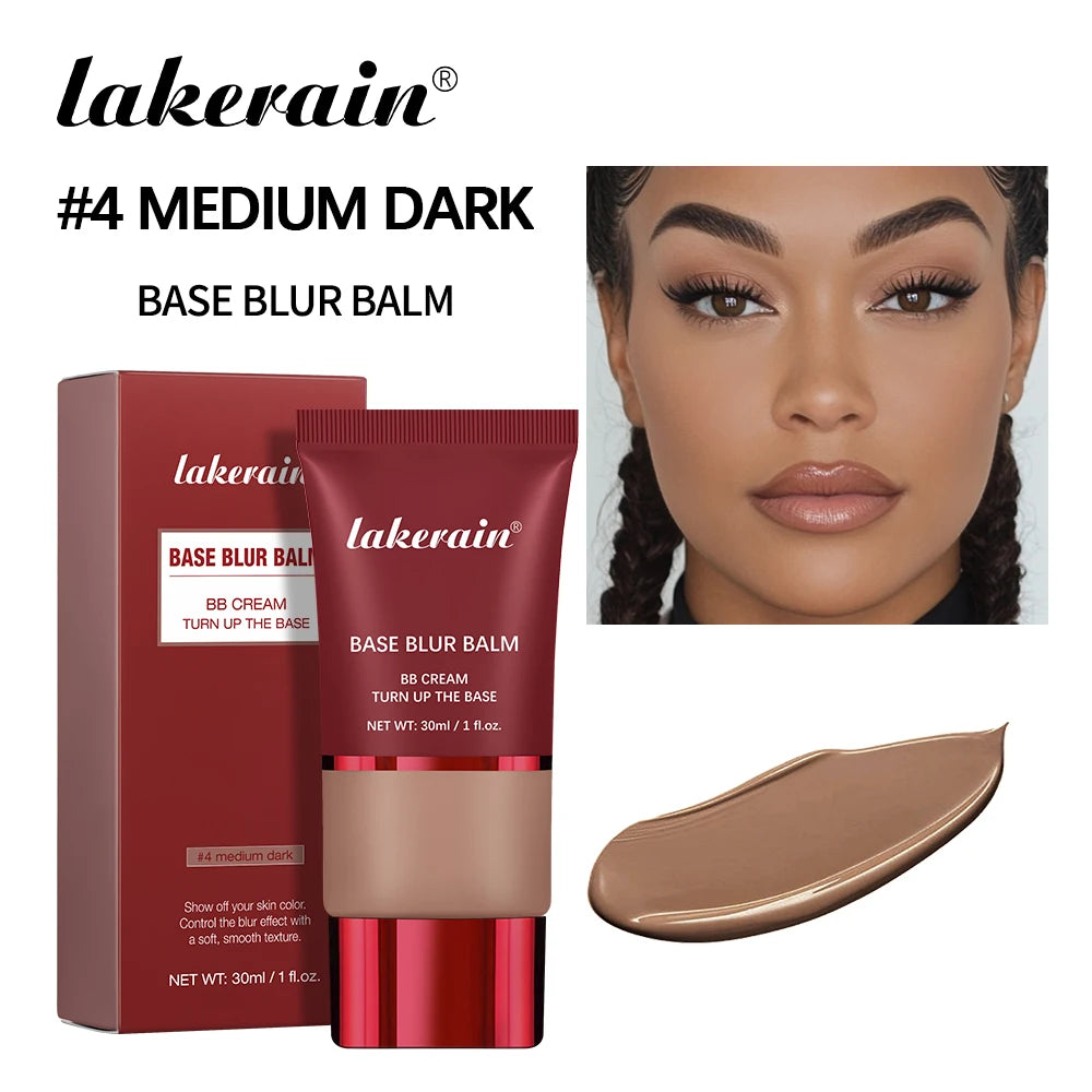 Surnelia Soft-Focus: Matte Blur Balm & Foundation Base