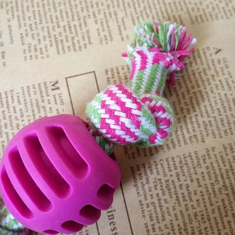 PuppyPlay: Interactive Knot-Design Chew Rope