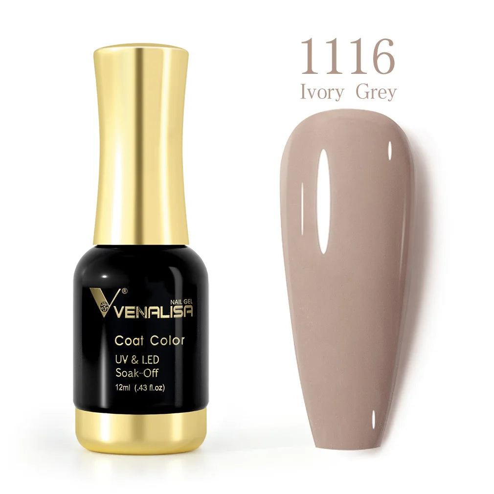 VENALISA Gel Nail Polish Set – 120 Colors UV/LED Soak Off 12ml