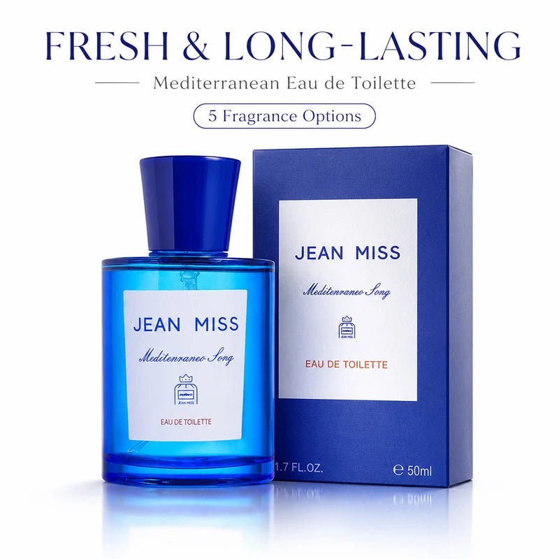 Unisex Eau de Toilette – Oceanic Citrus Mediterranean Fragrance (50ml)