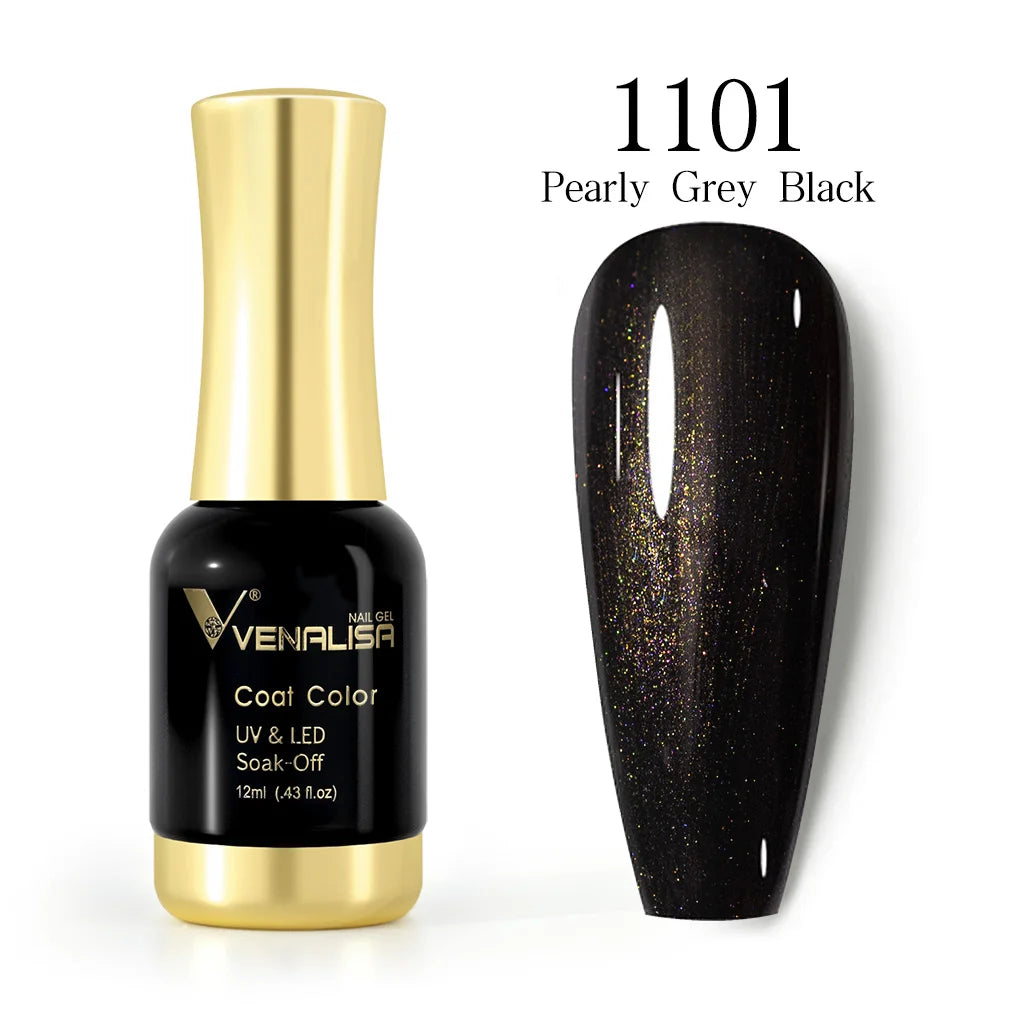VENALISA Gel Nail Polish Set – 120 Colors UV/LED Soak Off 12ml