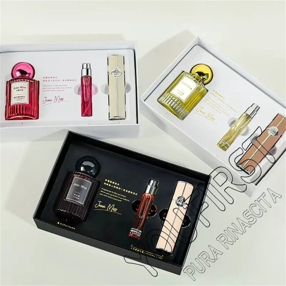 Brand Original Perfume Women 62ml Pheromone Perfumes De Mujer Gift Box 3pcs Set Hombre Parfums Homme Men Cologne Floral Scent