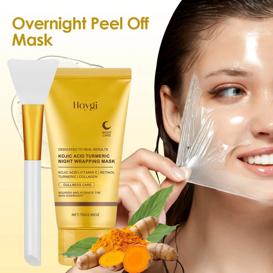 Brightening Turmeric Overnight Peel-Off Mask (75g)