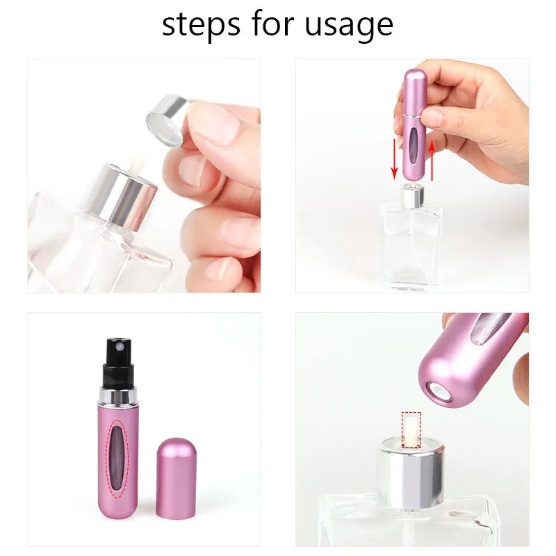 Mini Scent Pump Refill Bottle - Travel Essential