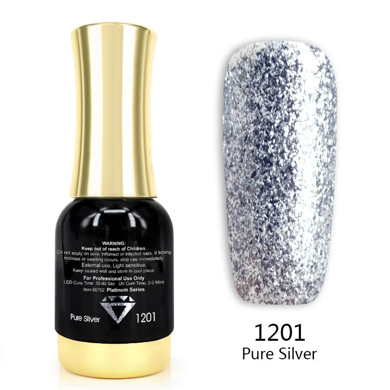 VENALISA Gel Nail Polish Set – 120 Colors UV/LED Soak Off 12ml