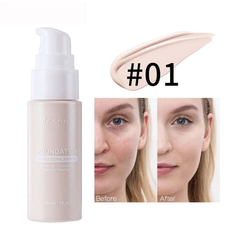 Liquid Foundation Concealer – Waterproof & Long Lasting
