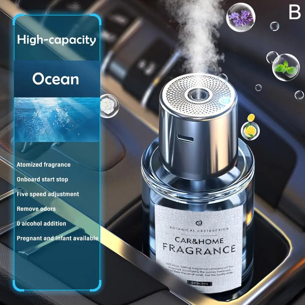 Car Essential Oil Diffuser – Intelligent Fragrance Spray (Portable)