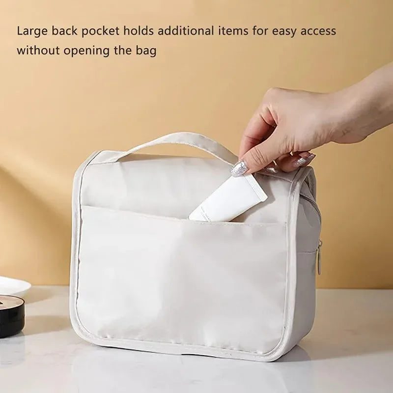 Hanging Travel Toiletry Bag with Hook (Waterproof)