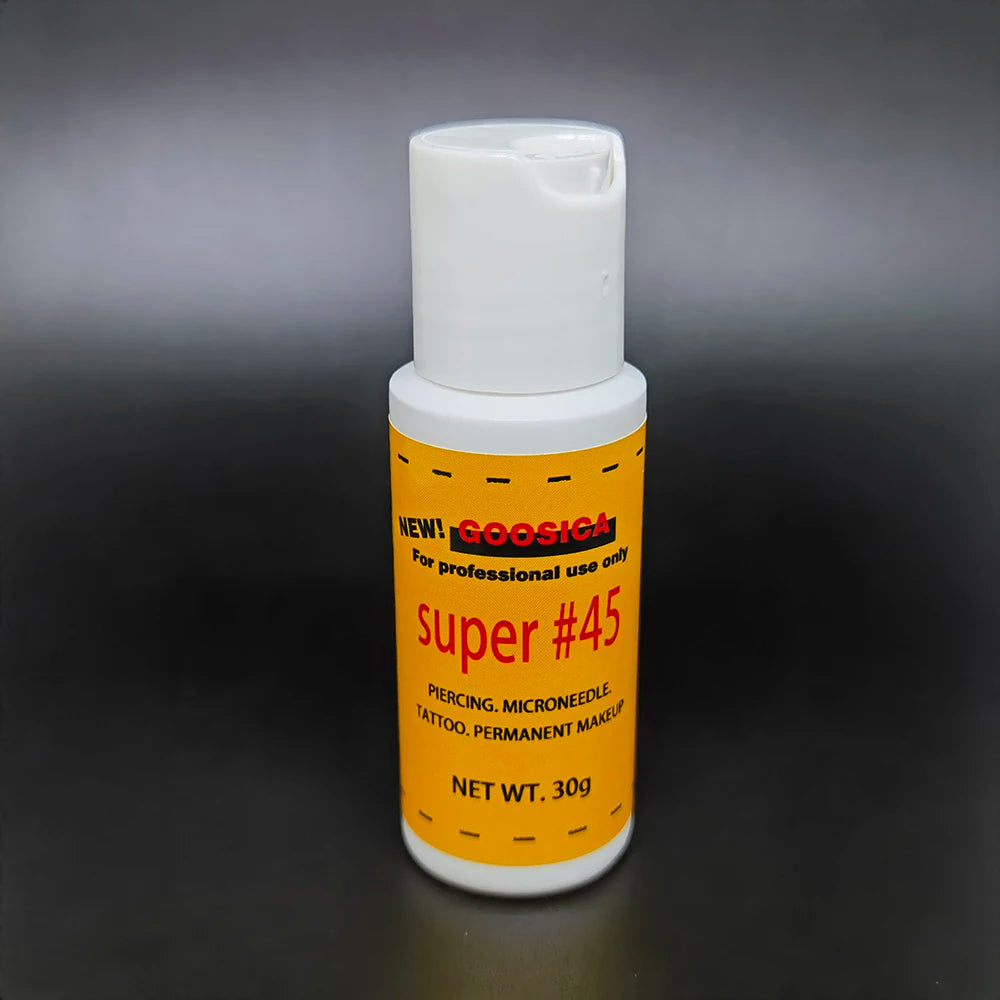 Super 45 Gel Tattoo Accessory – 30ml Professional Gel for Eyebrows & Lips