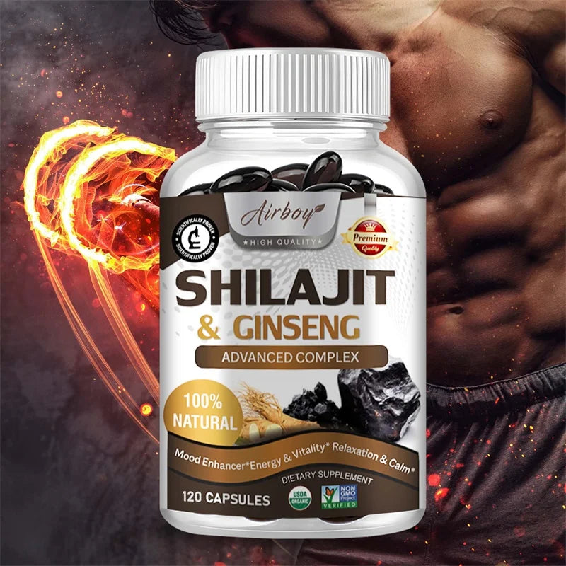 Shilajit Supplement – Energy & Vitality Support