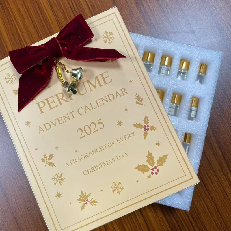 Christmas Advent Calendar Perfume Countdown Mini Calendar 24-day Countdown Calendar Perfume Christmas Creativity Gift Perfume