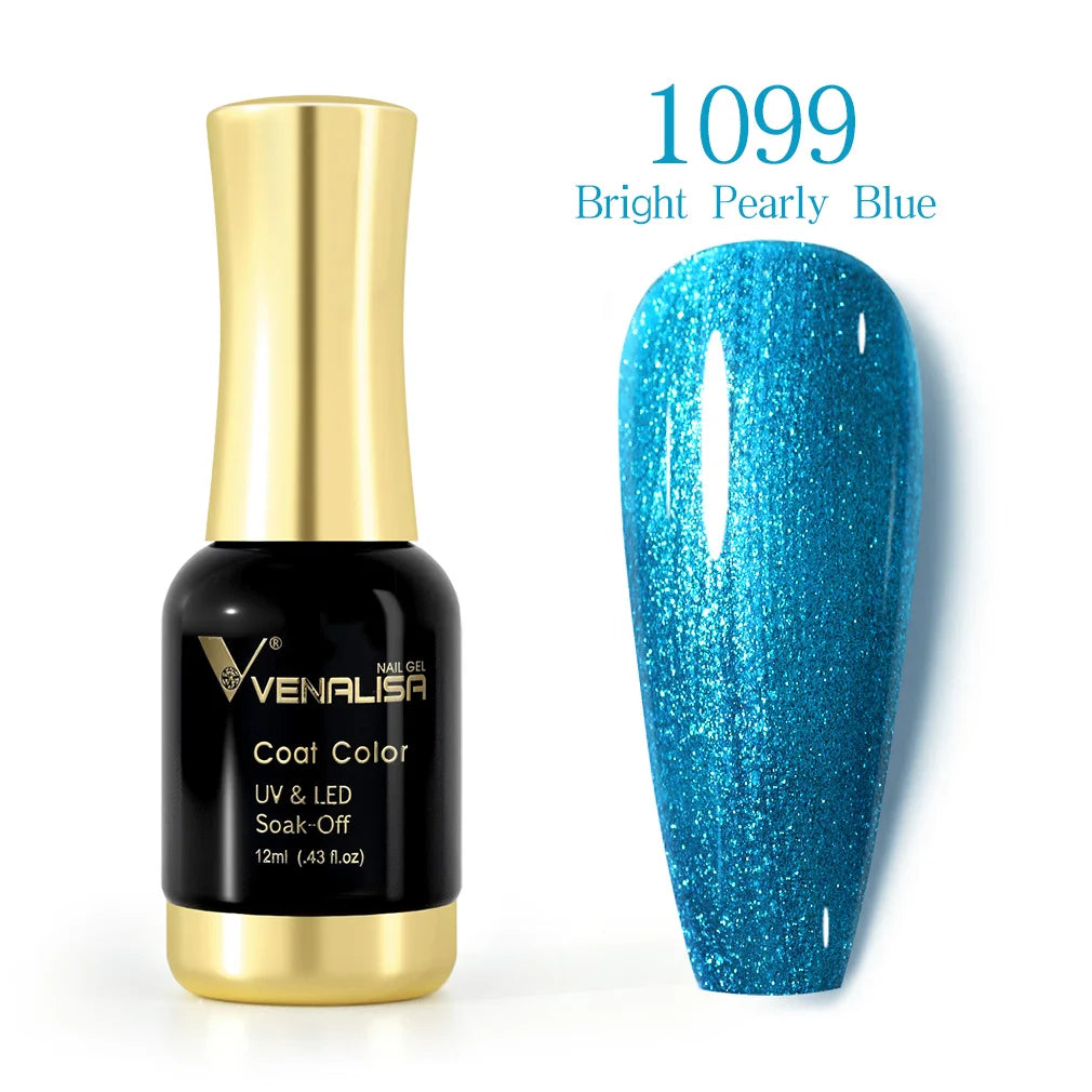VENALISA Gel Nail Polish Set – 120 Colors UV/LED Soak Off 12ml