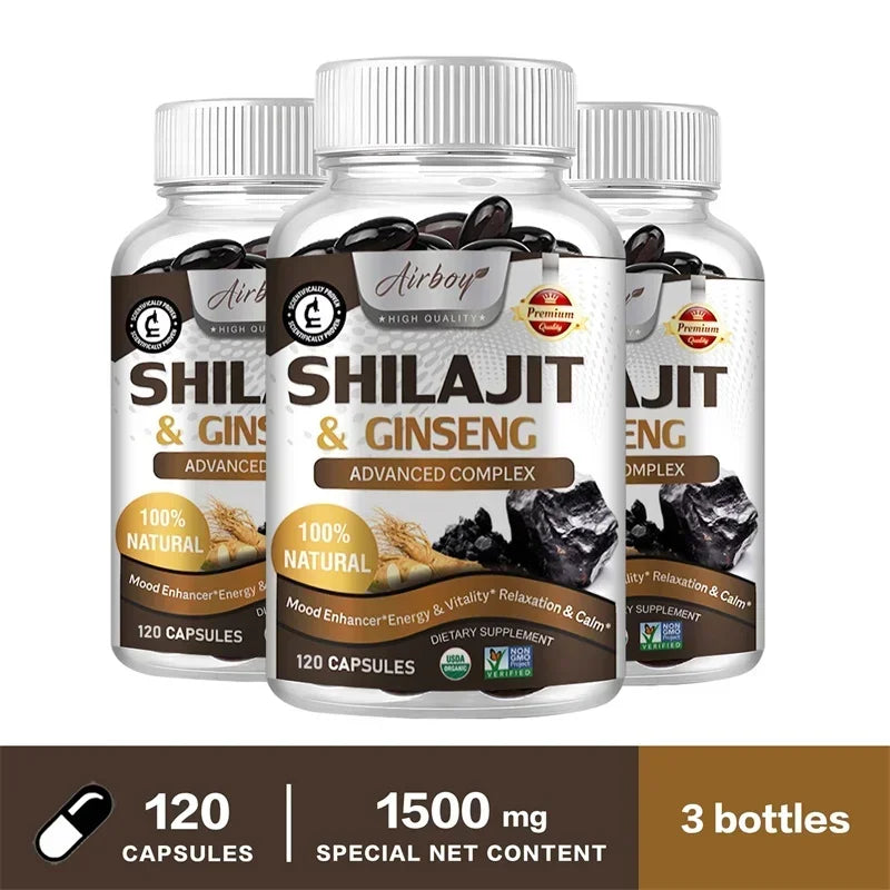 Shilajit Supplement – Energy & Vitality Support