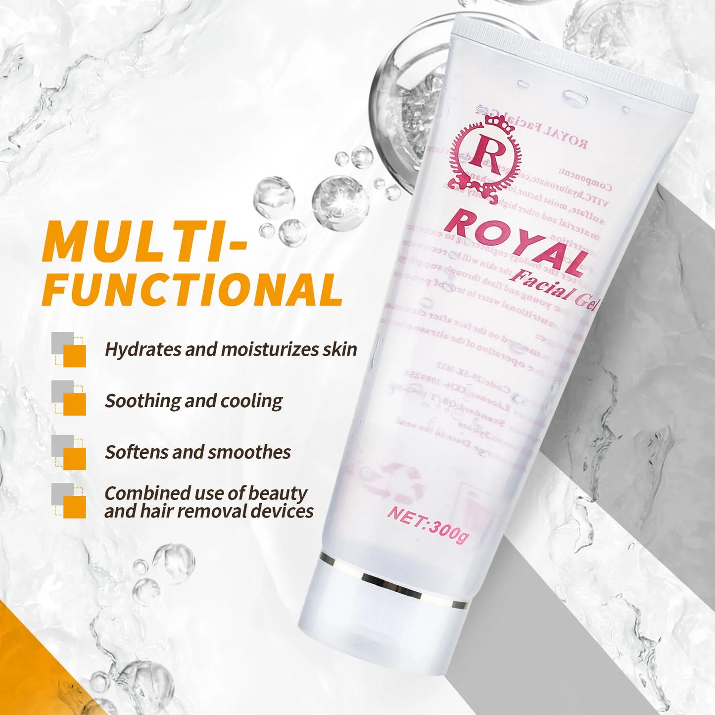 Ultrasonic RF Conductive Gel – 300g for Cavitation & Body Slimming