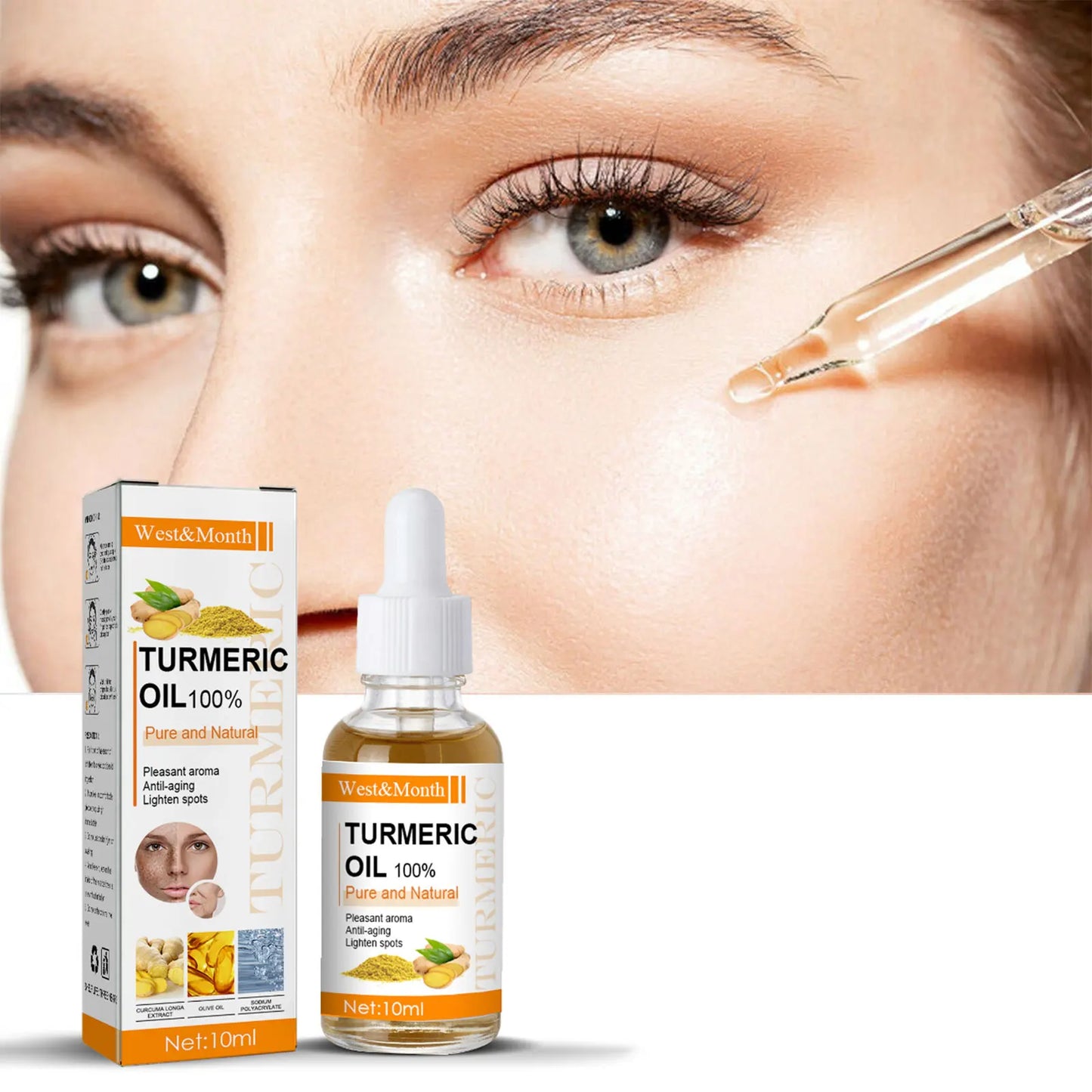 Turmeric Face Serum Oil – Brightening & Hydrating Skin Care