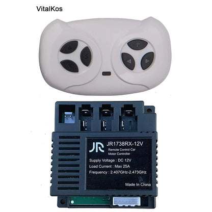 JR1630RX 12V / JR-RX-12V Remote Control and Receiver (Optional) Of Children's Electric Car Bluetooth Ride On Car Parts