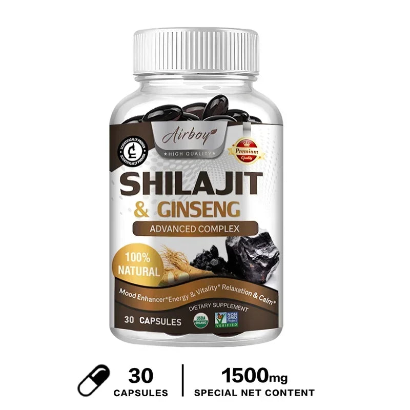 Shilajit Supplement – Energy & Vitality Support