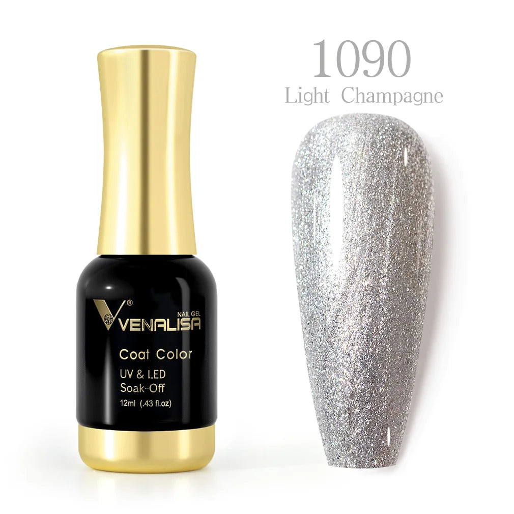 VENALISA Gel Nail Polish Set – 120 Colors UV/LED Soak Off 12ml