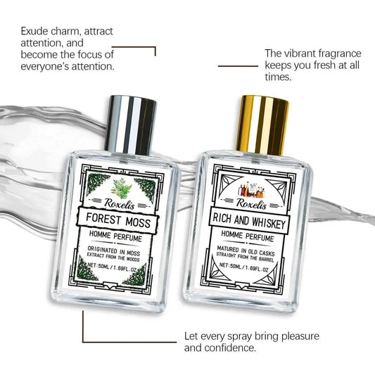 Roxelis Forest Moss – Fresh Woody Cologne for Men (50ml)
