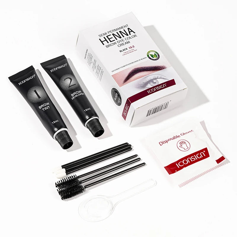 Fast-Acting Henna Brow Tint: Professional Tinting Cream