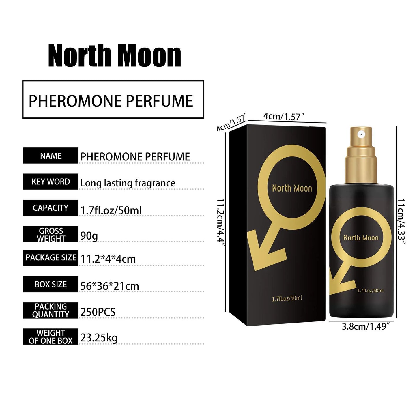 Unisex Eau de Parfum – Fresh Light Long-Lasting Fragrance (50ml)