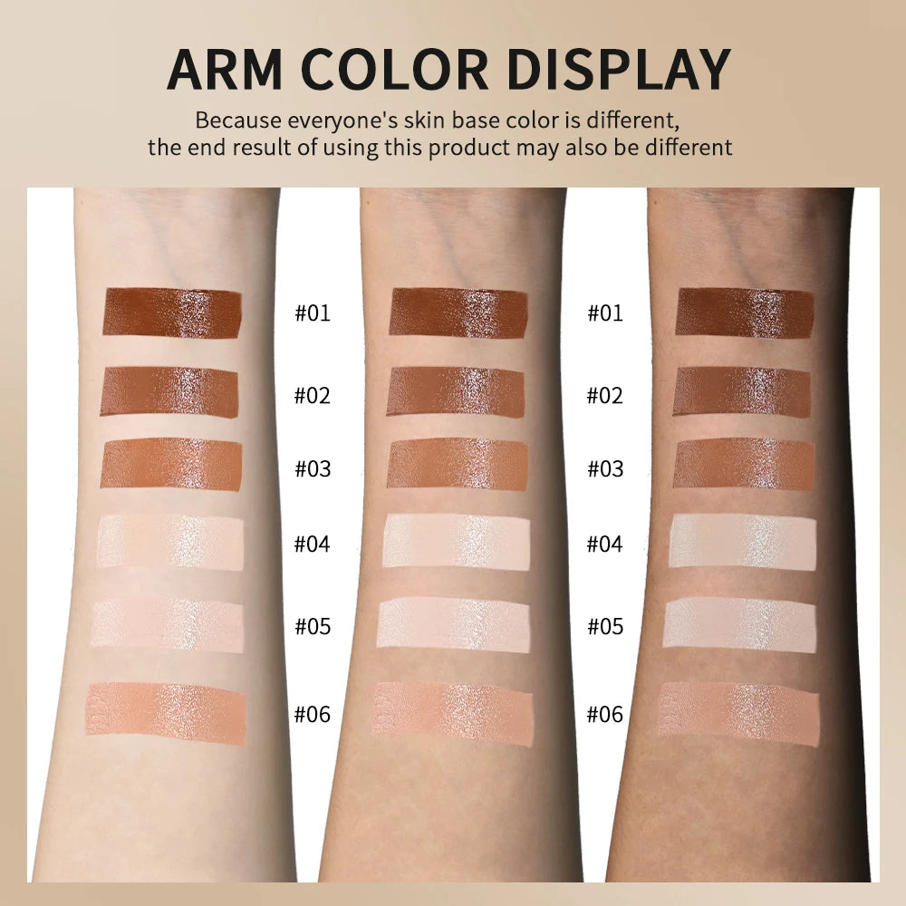 Skin Tint Foundation Stick – 6 Colors Travel Makeup Balm