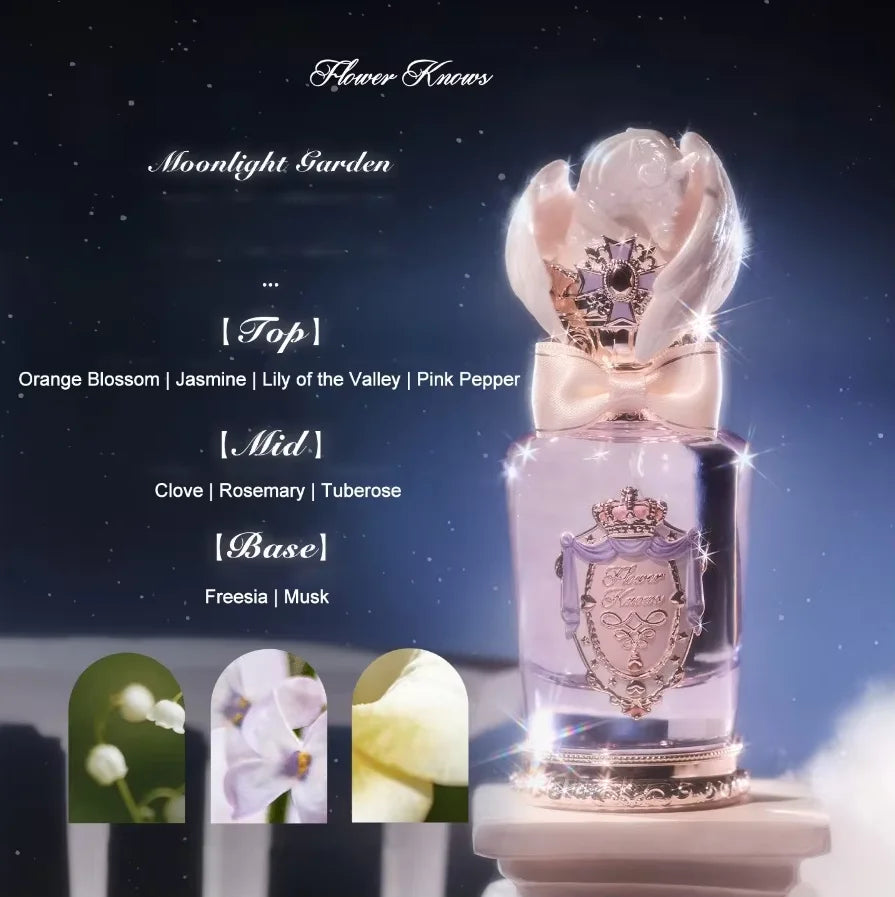 Flower Knows Strawberry Cupid Eau de Parfum – 50ml Floral Gourmand Fragrance for Women