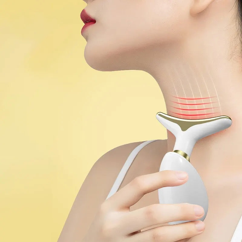 Electric Face & Neck Massager – Facial Firming Beauty Tool