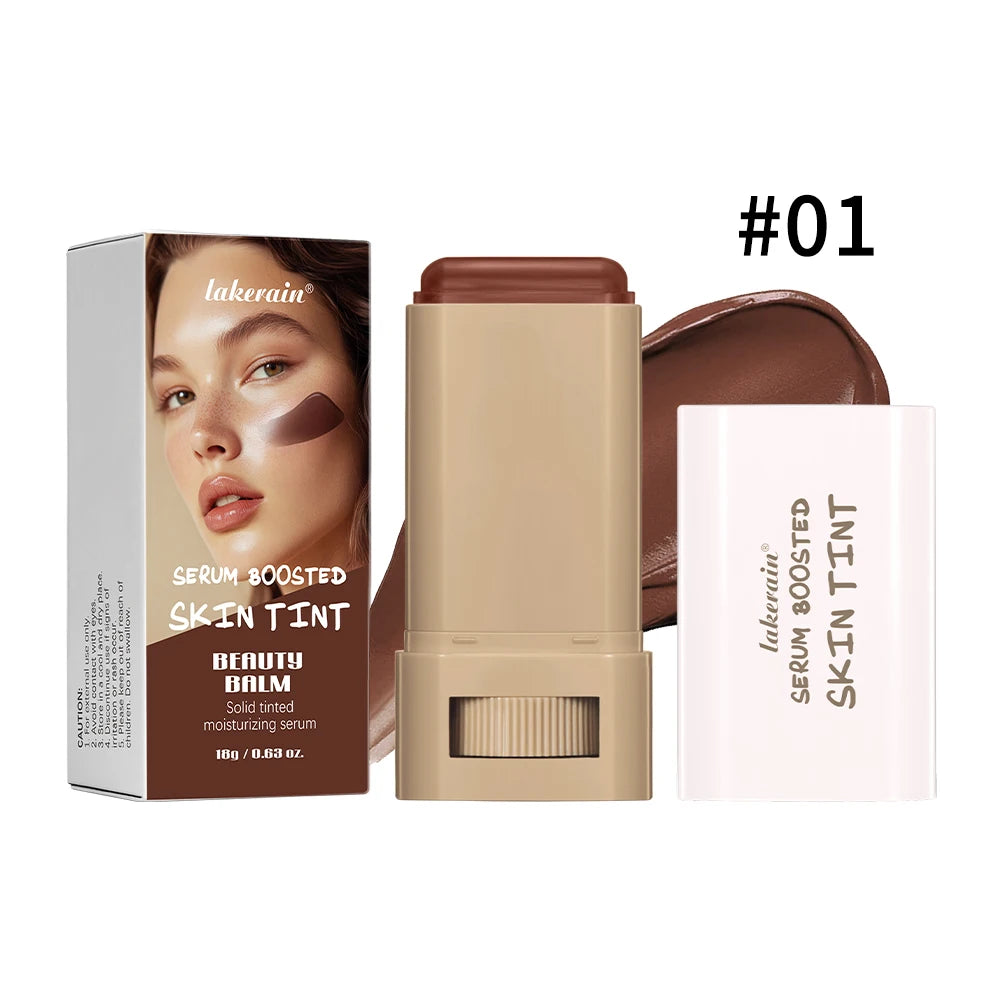 Skin Tint Foundation Stick – High Coverage Travel Makeup Stick