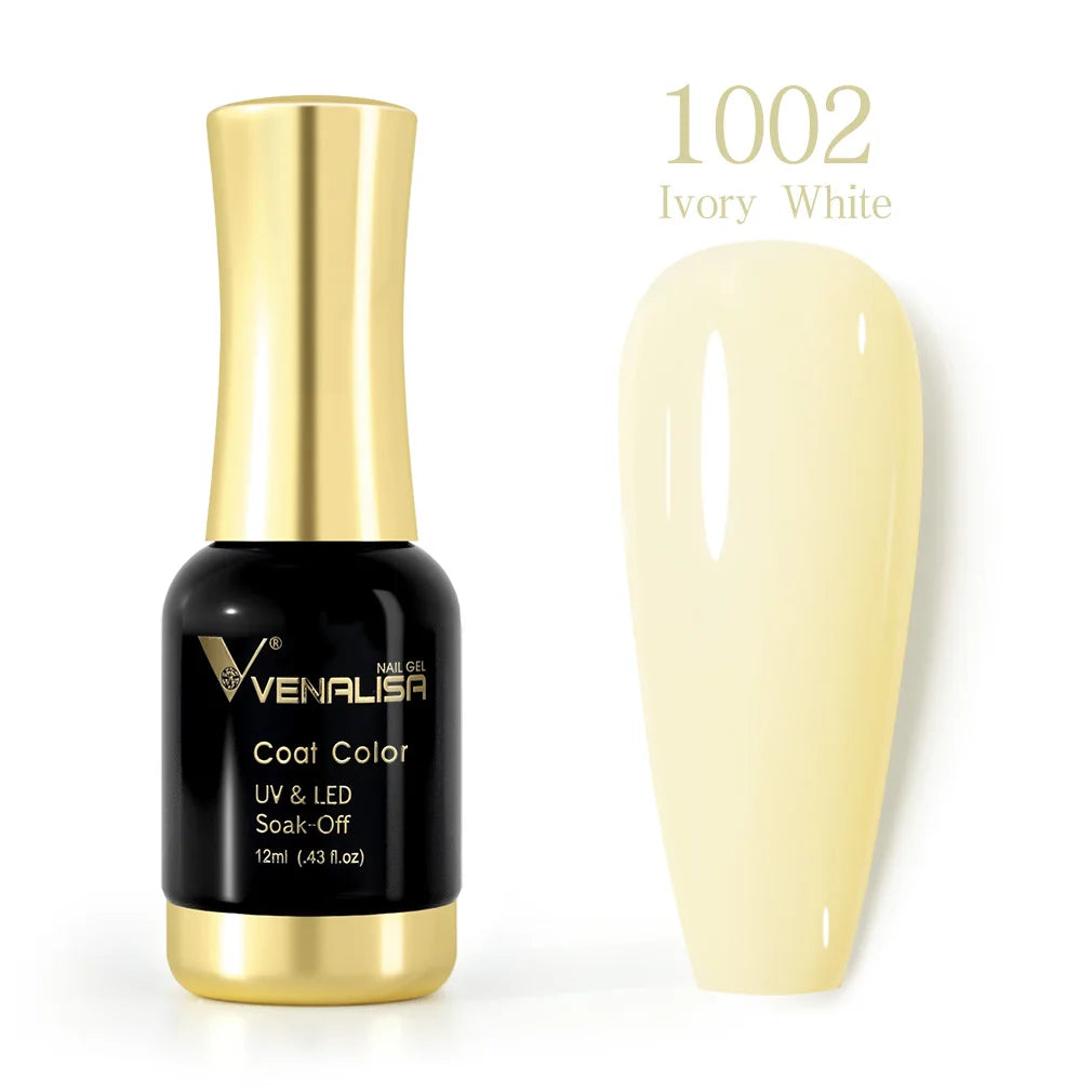 VENALISA Gel Nail Polish Set – 120 Colors UV/LED Soak Off 12ml