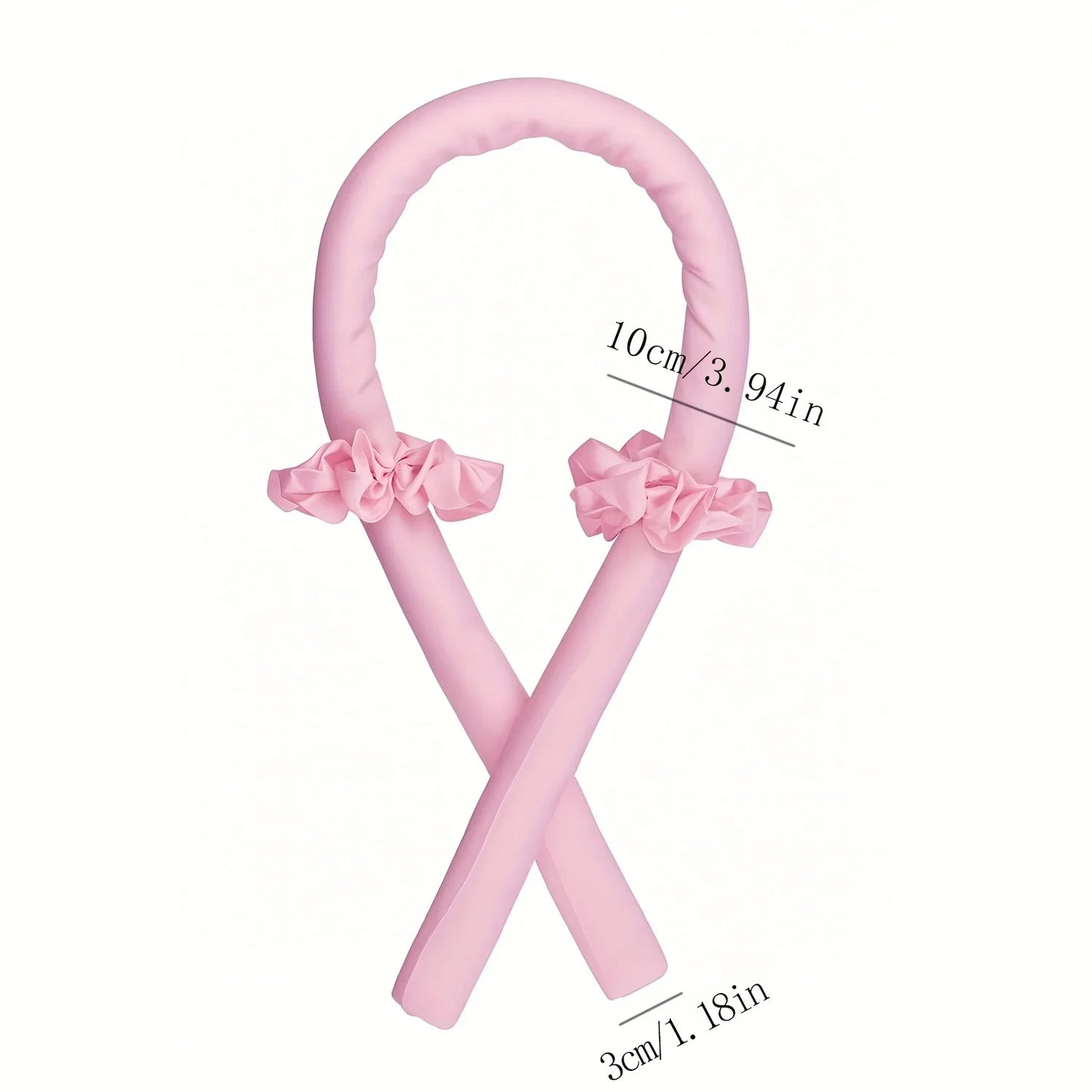 Heatless Curling Set – Satin No Heat Hair Curler with Headband