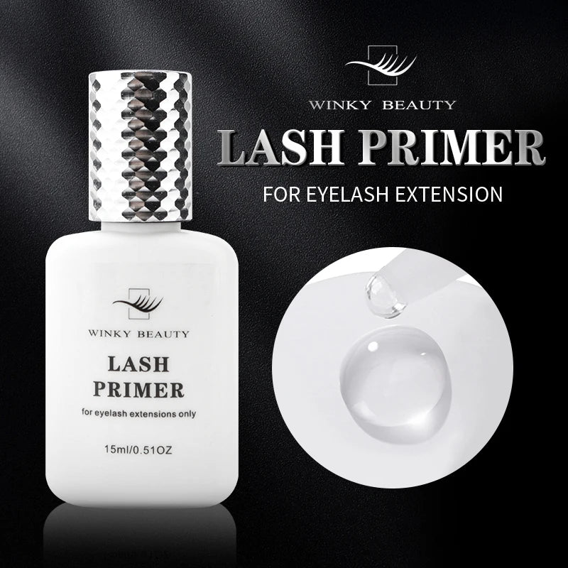 Winky Beauty Eyelash Extension Glue Primer – 15ml Lash Fixing Agent
