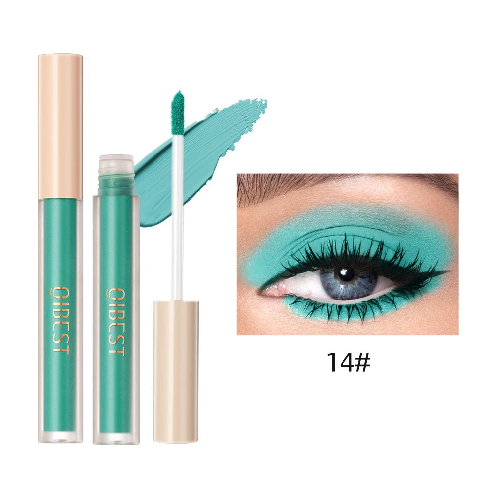 QIBEST Matte Liquid Shadow Collection – 8-Stick Set, Dual-Use for Eyes & Cheeks