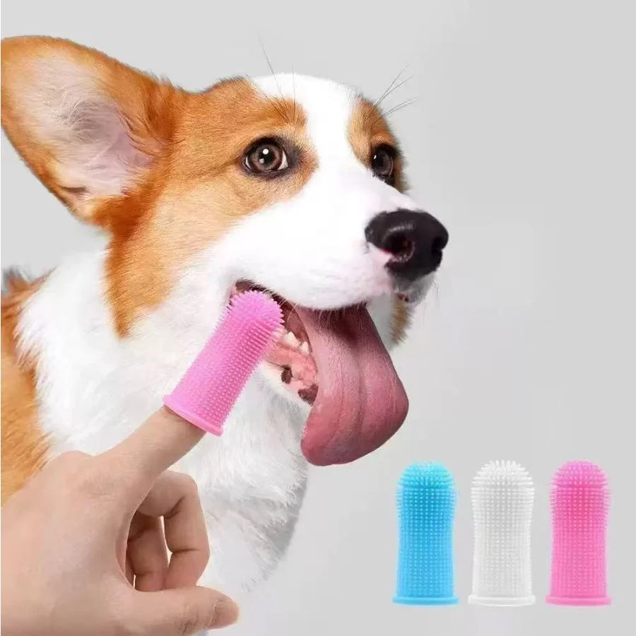 OralPro: 3-Sided Multi-Angle Pet Toothbrush