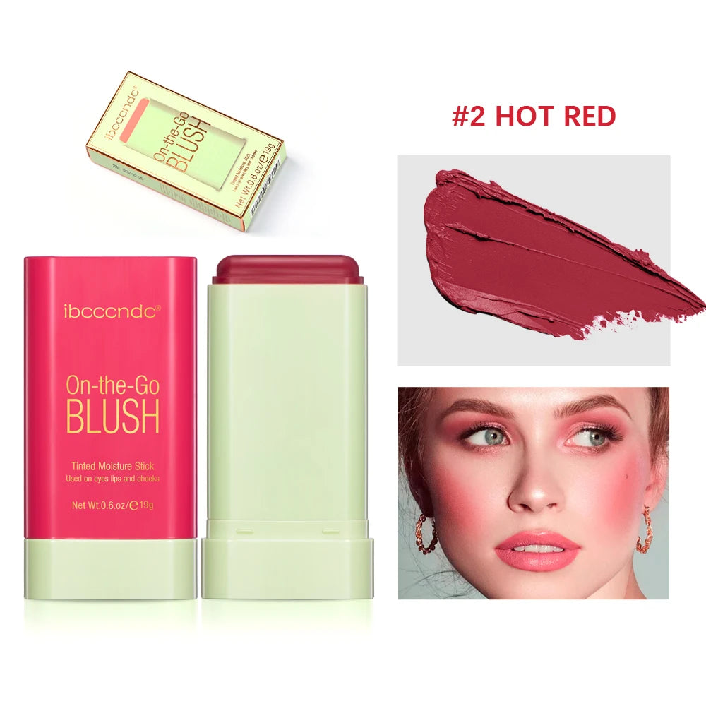 3-in-1 Cream Blush Stick – Lips, Eyes & Cheeks