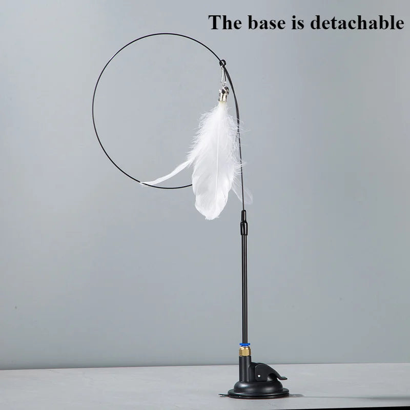 BirdieHunt: Interactive Feather Teaser Wand