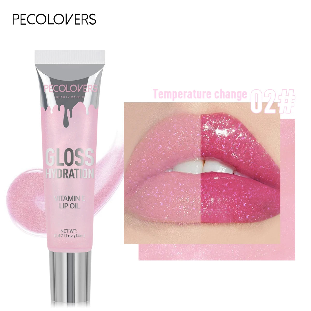 Crystal Jelly Lip Oil – Moisturizing Glossy Lip Care