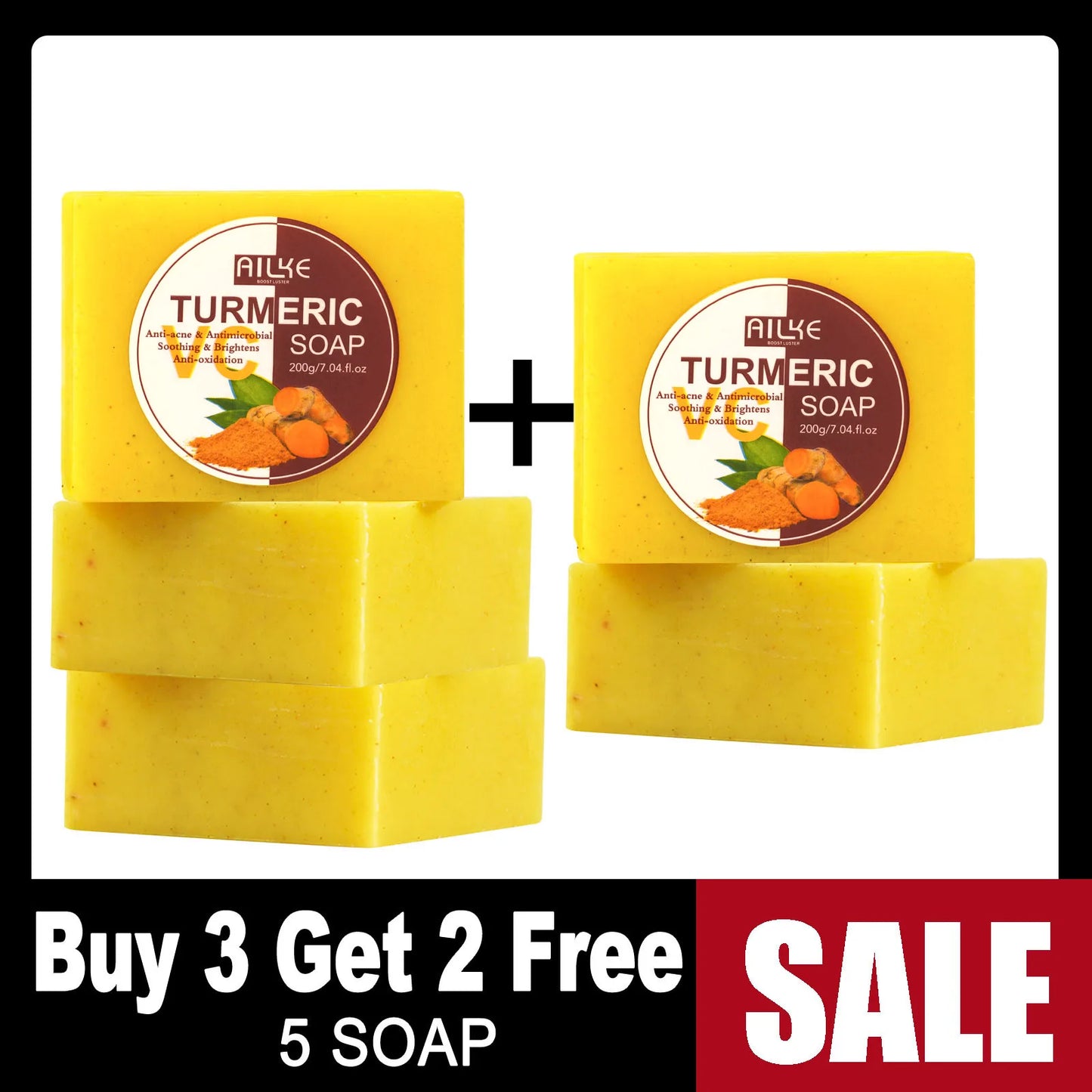 Organic Turmeric Kit – Brightening, Spot Removal, Acne Treatment & Hydration Routine