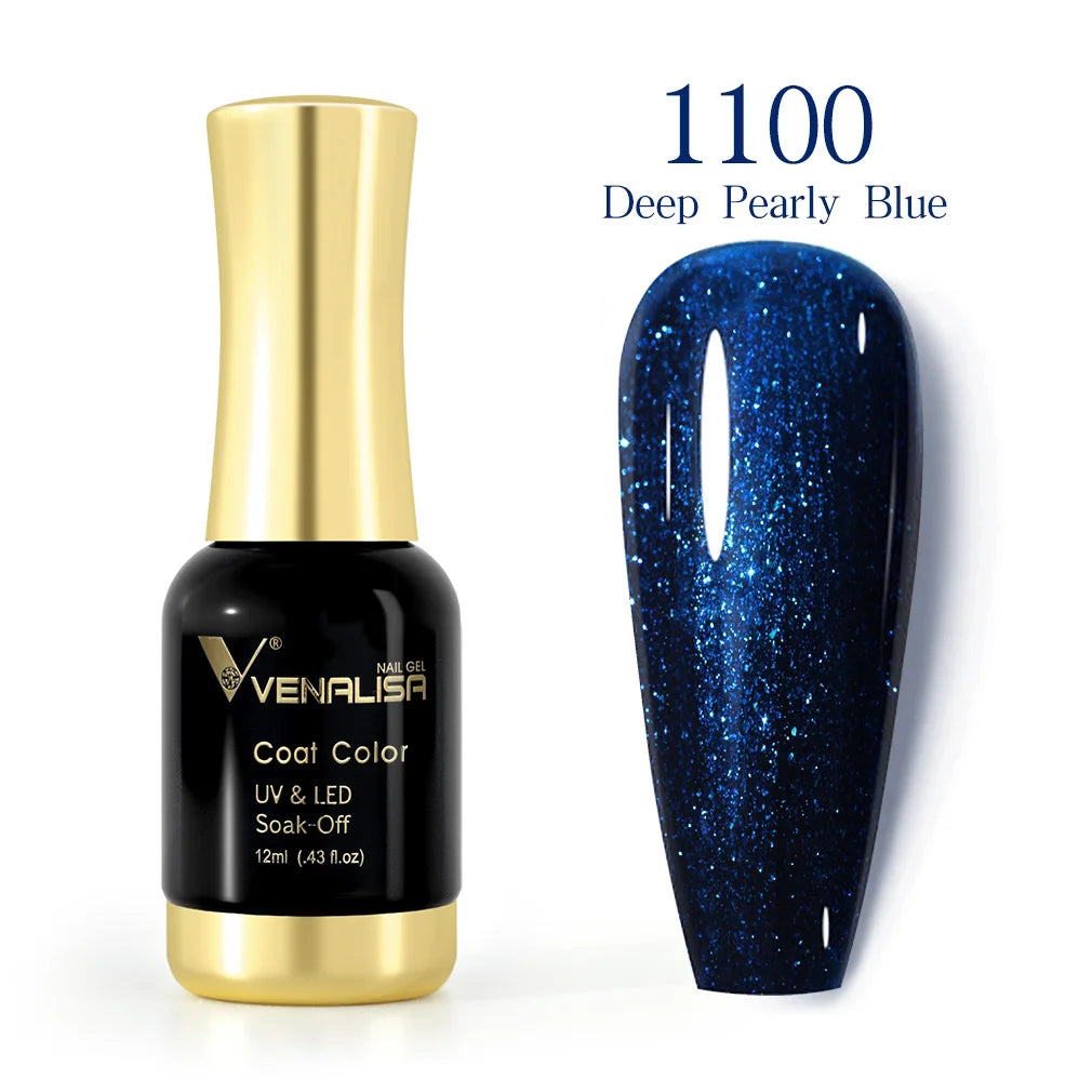 VENALISA Gel Nail Polish Set – 120 Colors UV/LED Soak Off 12ml