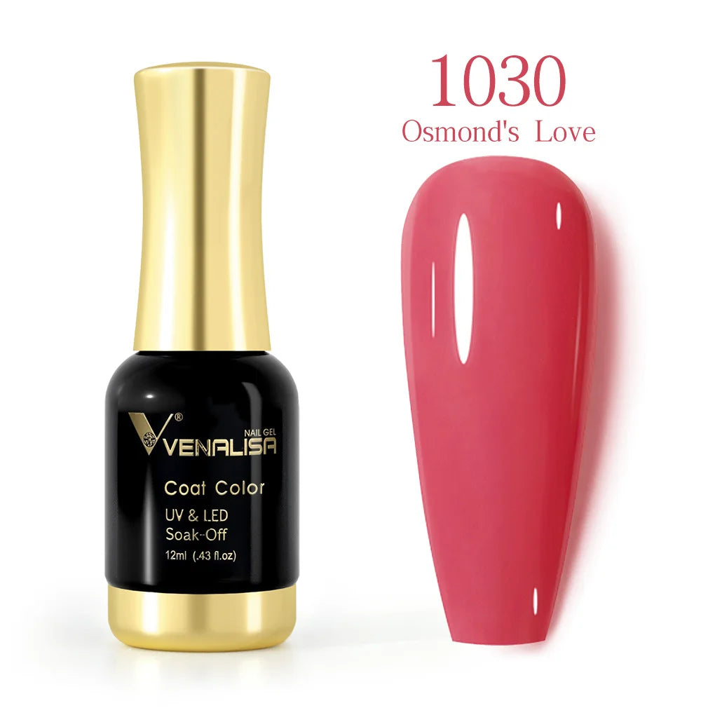 VENALISA Gel Nail Polish Set – 120 Colors UV/LED Soak Off 12ml