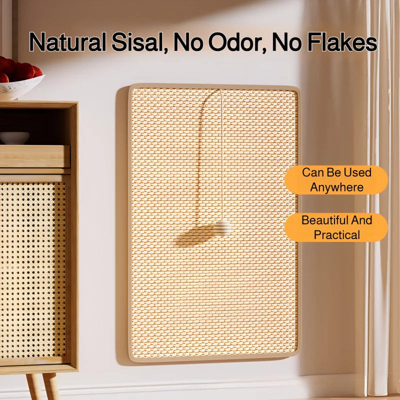 SofaGuard: Multi-Function Sisal Scratching Mat