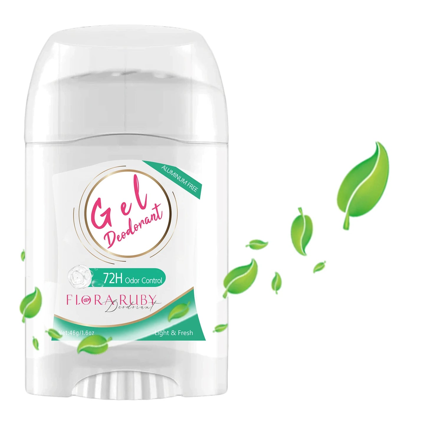 Deodorant Women Solid Fragrance Paste, Natural Flower Fragrance, Clean Scent 48 Hour Long-Lasting, Keeps Fresh & Dry, 46g/1.6oz