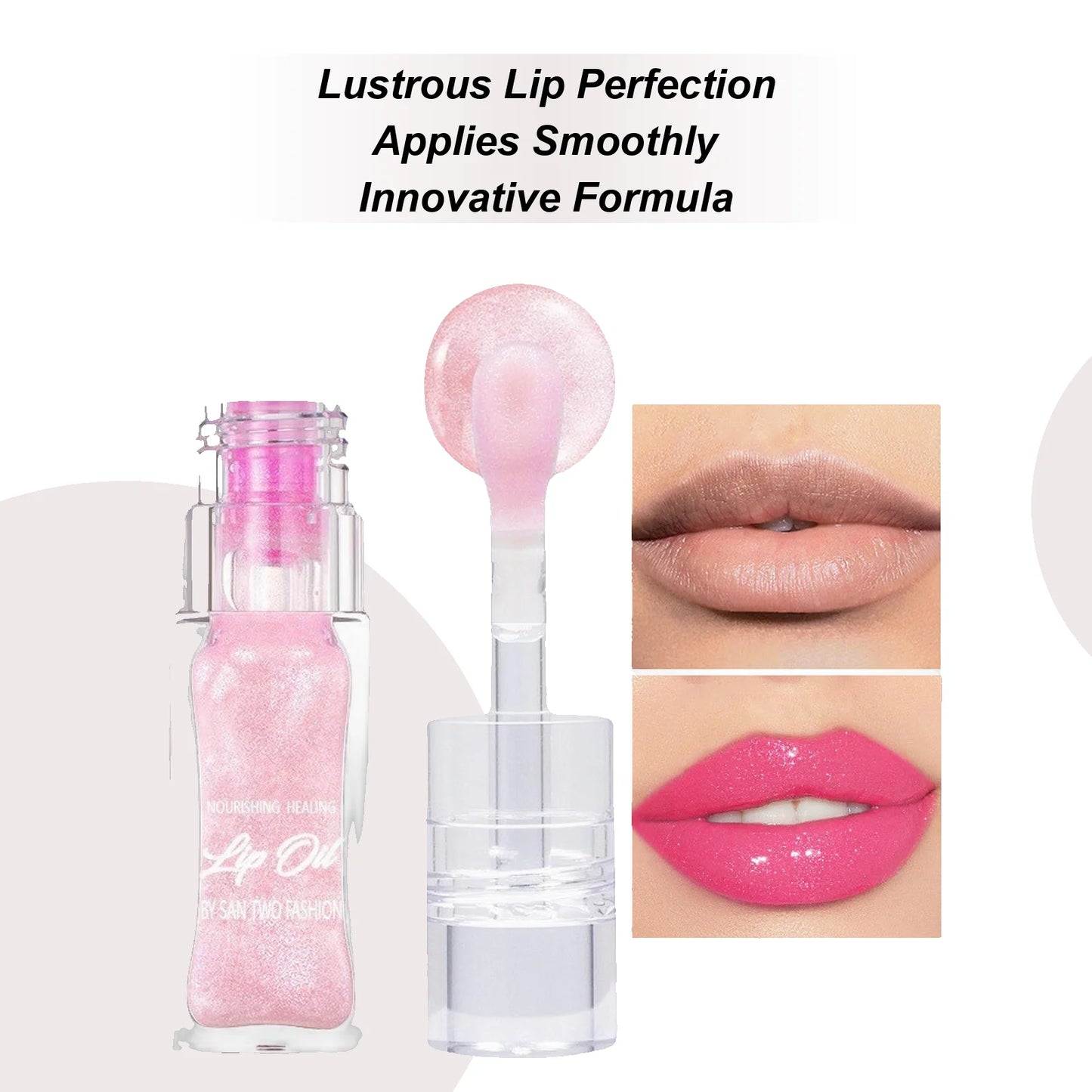 Color Changing Crystal Jelly Lip Oil – Moisturizing & Nourishing