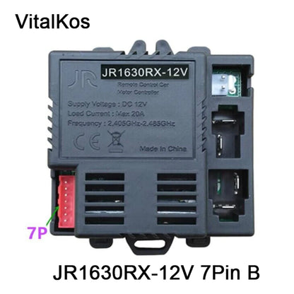 JR1630RX 12V / JR-RX-12V Remote Control and Receiver (Optional) Of Children's Electric Car Bluetooth Ride On Car Parts
