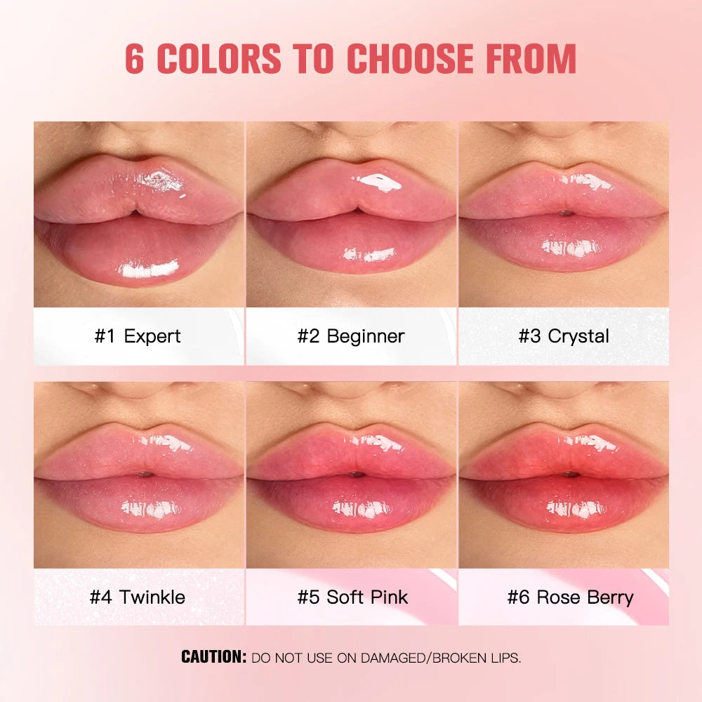 Lakerain Lip Plumper Gloss – Hydrating & Volumizing Lip Oil